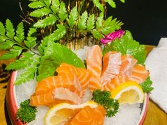 三文鱼刺身-蟹将军·松叶蟹和牛日料放题自助(K11店)