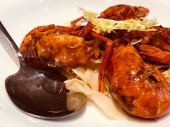 干煎美极罗氏虾-猪肉婆私房菜(华侨城店)