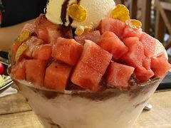 红豆水果刨冰-Cafe Alice咖啡爱丽丝(奥城店)
