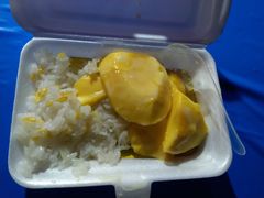 -芒果糯米饭摊子