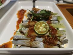 秋葵拌沙虫-黑明餐厅(白鹭洲店)