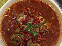 水煮牛肉-台北楚楚园馅饼粥(虹桥南丰城店)