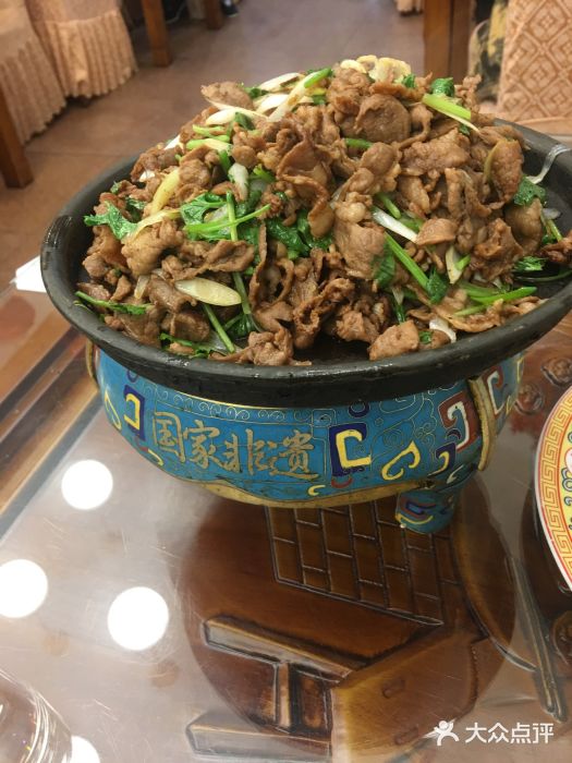 烤肉季饭庄烤羊肉图片