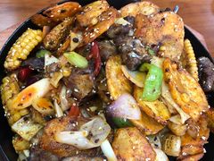 炕锅羊肉-聚雅美食