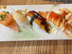 火炙寿司拼-栖川山葵家·寿喜锅·日式料理(龙湖北城天街商场店)