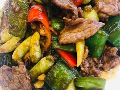 野山椒炒牛肉-美极鲜食坊(宝安南路店)