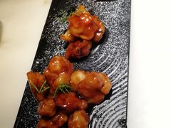雪花糖醋里脊-绿茶餐厅(西单老佛爷店)
