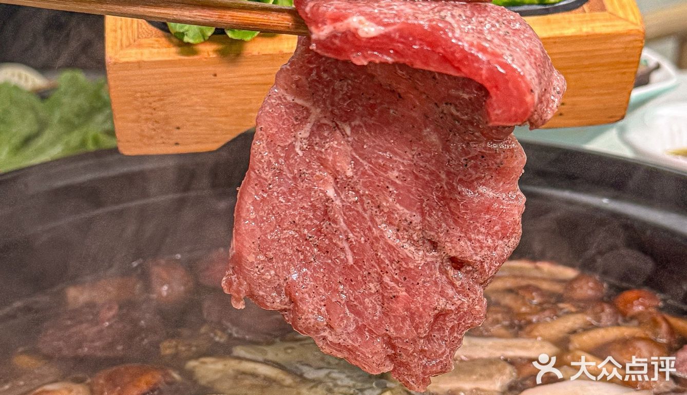 今天的养身局是山珍海味给的