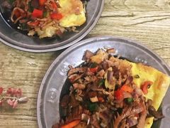 牛肉腰花豆皮-周记热干面豆皮大王(桃花东街店)