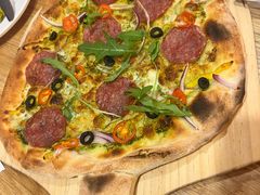 圣诞树披萨-城市大道红炉披萨烘焙坊