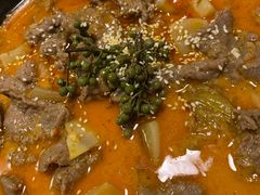 自制不老牛肉汤锅-付掌柜在成都·热炒砂锅集(金禾店)