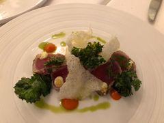 烟熏吞拿鱼-上海和平饭店华懋阁 Cathay Room