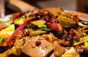 Stir-fried Fresh Chicken Blood