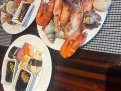 -广州万富希尔顿酒店-感趣自助餐厅·生蚝海鲜刺身