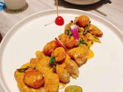 咸蛋黄奶黄鸡翅-金椰壳· 大厨新加坡菜(壹方城店)