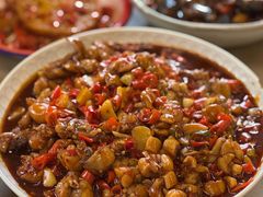 嫩豆腐烧牛蛙-老三样·旧食新味(万寿宫店)