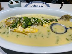 雪菜烧大黄鱼-钱塘花园·宁波菜
