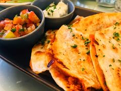 鸡肉芝士薄饼-Fern Forest Cafe