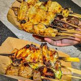 5r一串‼️杭州坠好吃平价街头烧鸟‼️氛围感💯提灯9r一串好吃哭