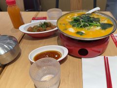 鱼片豆米鲜蔬锅-喜家德虾仁水饺(东方宝泰店)