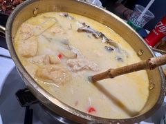 鱼头炖都昌豆冲-欧记大排档·景德菜(上海首店)