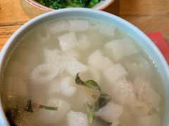 鸡汤菜心-四方桌·福建客家土菜(德化梅园店)