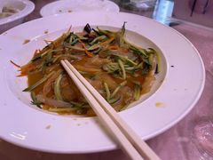 吉林自制拉皮-长白山国际酒店中餐厅
