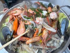 海鲜猪骨煲-凤城康记饭店