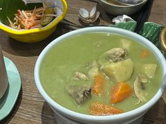 椰香绿咖喱鸡-长勺子东南亚(街道口店)