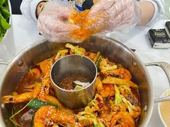 -秋波里爆蛋豆腐虾·清真(开元万达店)