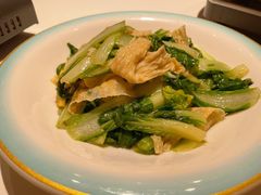 小白菜炒豆筋-西郊竹园甲鱼面(老一中店)
