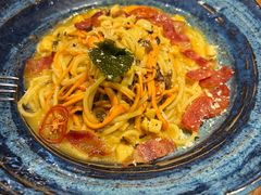 牛肝菌奶油意面-POKEE VIA&Brunch·维娅(重庆来福士店)