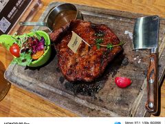 果木烤松阪猪配黑胡椒蜂蜜汁-绿茵阁(江南西路店)