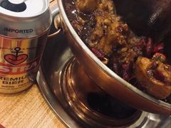 -超越炭火牛蛙火锅鸡(河东店)