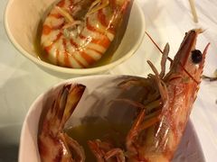 花竹虾-鲜入围煮花胶鸡海鲜火锅