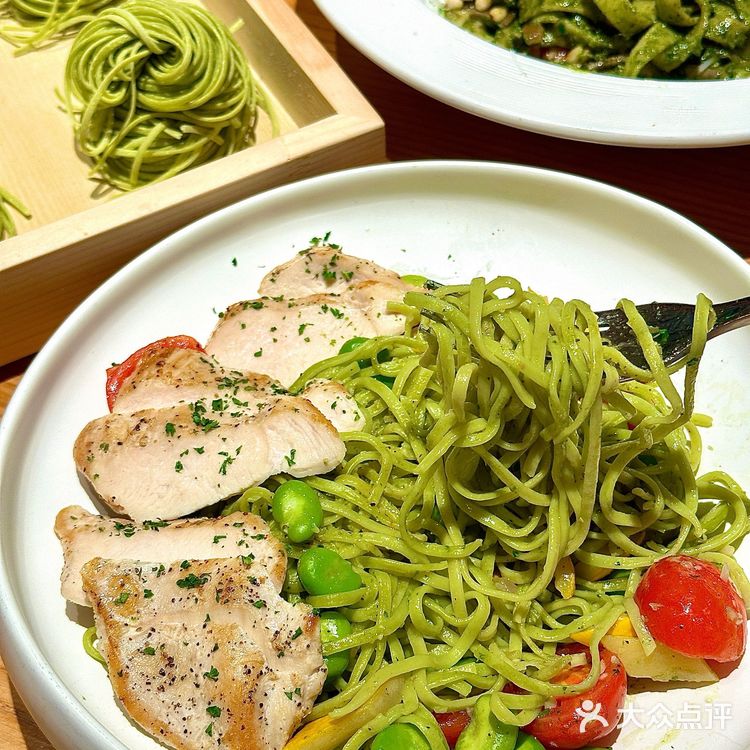 上海新天地🍽️适合一人食的减脂手工意面🍝