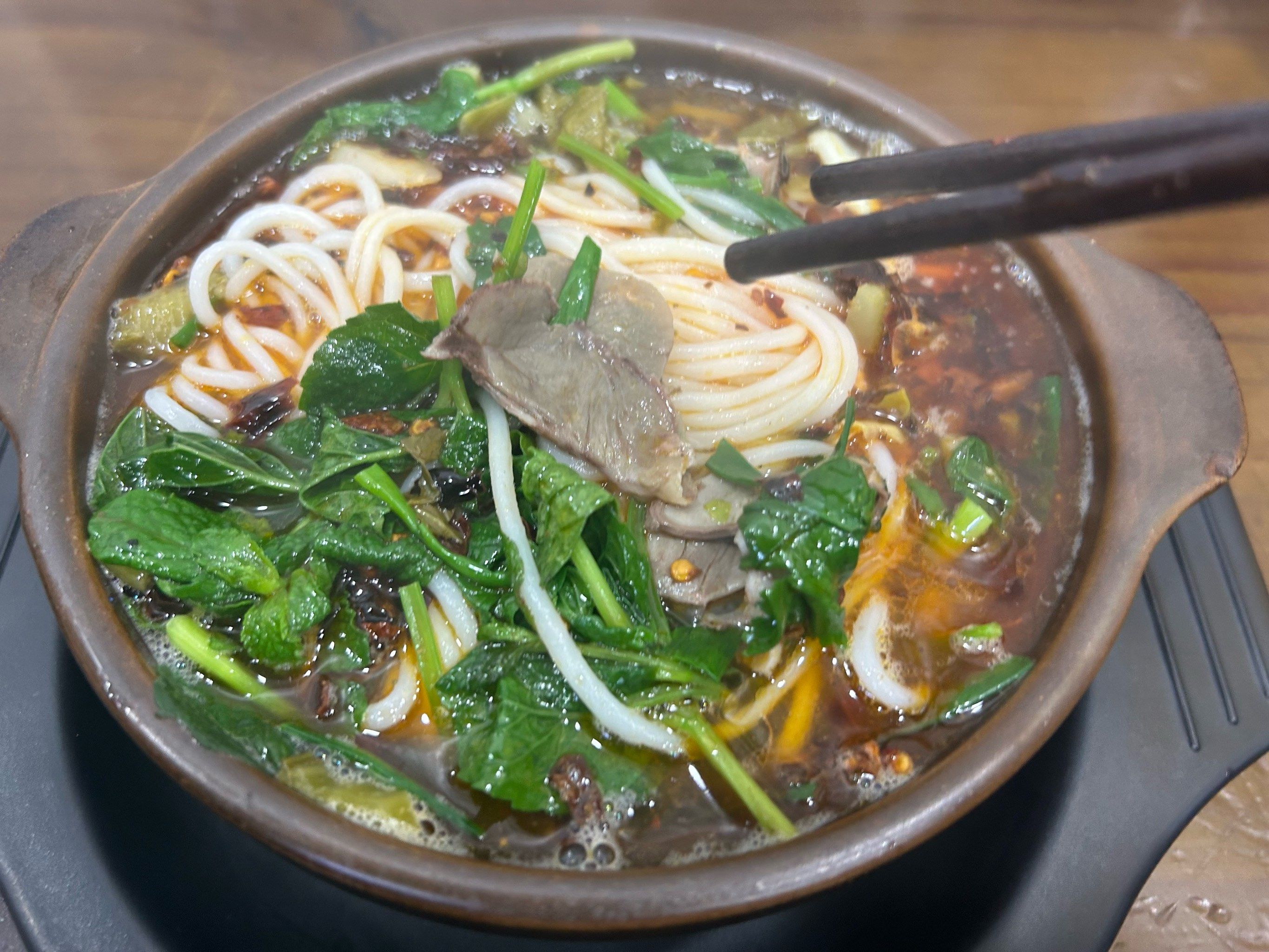 砂锅羊肉粉,不要太适合冬天了