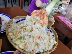 海鲜菠萝炒饭-茉莉.Red Crab