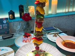 凯撒炭烤鸡肉串-蜜桃花开·中西融合菜E&W(南长街店)