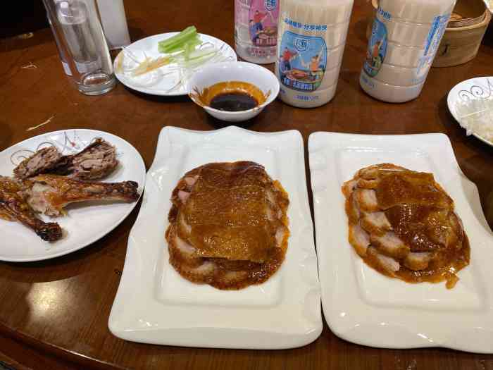 福永轩烤鸭坊(后沙峪店"就在后沙峪 她们家菜烧的都很腥 而且很.