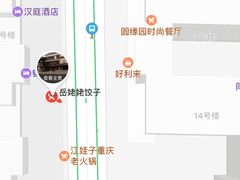 位置-岳姥姥饺子(泺文路店)