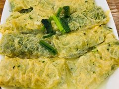 禅衣荠菜包圆-老马家·舌尖上的西塘美食