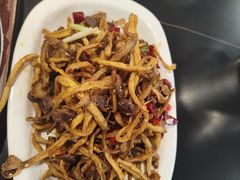 茶树菇干煸-小杨酒家(华苑小区店)