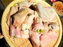 蒜苔小肠-五彩凉山自助西昌烧烤(柳翠路店)
