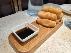 蛋酥软糍粑-老佛爷铜炉蛙锅(海岸城店)
