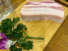 厚切五花肉-唯成•韩国炭火烤肉 유성고기