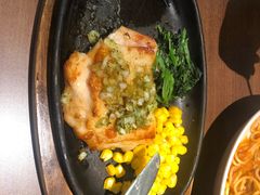 铁板蒜味鸡排-萨莉亚意式餐厅(龙阳广场店)