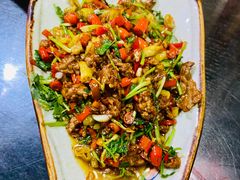 小炒黄牛肉-毛家饭店(翡翠绿洲商业街店)