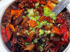现炸辣椒油-古铜老院铜锅涮肉·清真(双井店)