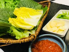 -草家酱蟹炭火烤肉店(珲春南路一店)